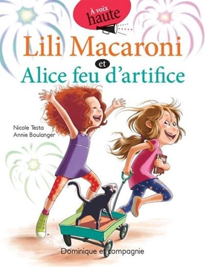 Lili Macaroni et Alice feu d'artifice