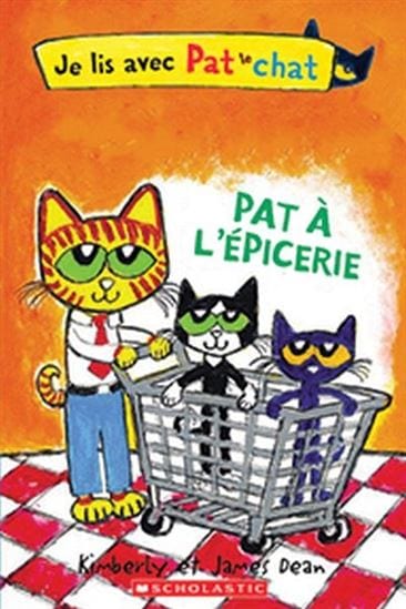Je lis avec Pat le Chat - Pat à l'épicerie