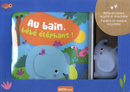 Au bain, bébé éléphant (livre bain) – Il était une fois