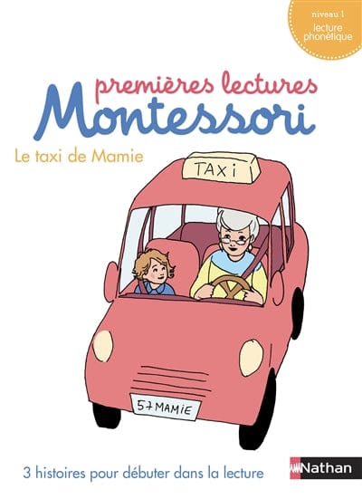 Mon coffret premières lectures Montessori - Le taxi de Mamie