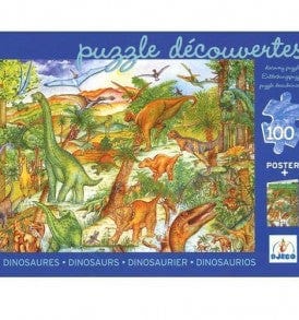 Puzzle observation - Dinosaures - 100 pièces