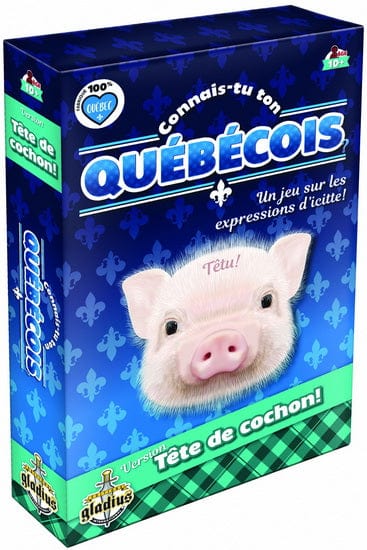 Connais-tu ton québécois: Tête de cochon! (vert)