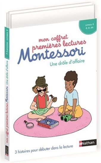 Mon coffret premières lectures Montessori : Une drôle d'affaire - niveau 4