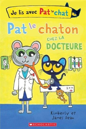 Je lis avec Pat le Chat - Pat le chaton chez la doctoresse