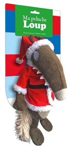 Ma peluche Le loup Noël