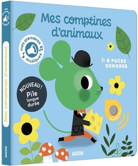 Livre sonore - Mes comptines d'animaux