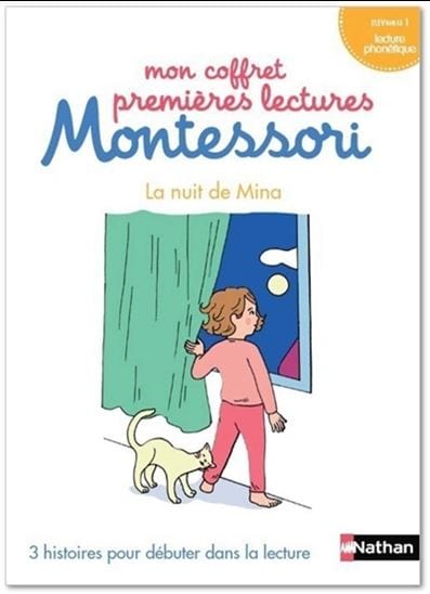 Mon coffret premières lectures Montessori : la nuit de Mina - niveau 1