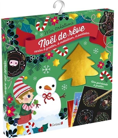 Mes créations - Noël de rêve à gratter, à métalliser, à pailleter