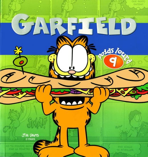 Garfield Poids lourd T09