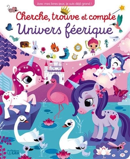 Cherche, trouve et compte - Univers féerique