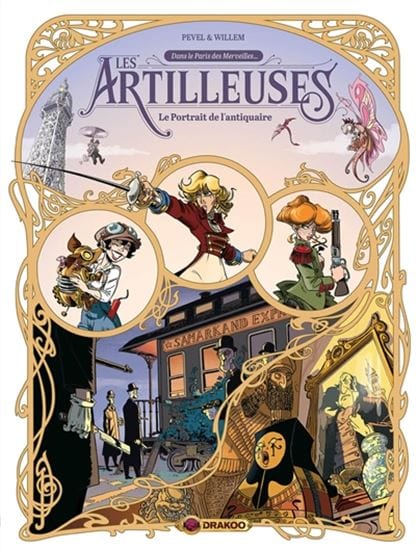 Les Artilleuses T02 - Le portrait de l'antiquaire
