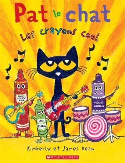 Pat le chat - Les crayons cool