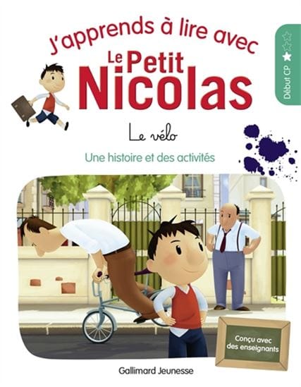J'apprends a lire avec le Petit Nicolas -  Le Vélo