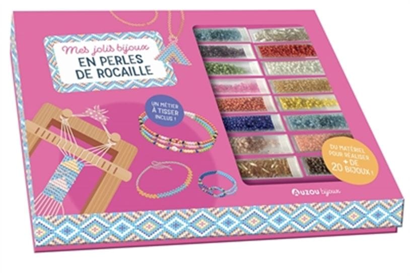 Coffret  Mes jolis bijoux en perles de rocaille