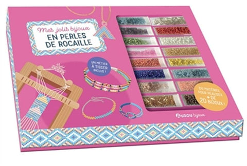 Coffret  Mes jolis bijoux en perles de rocaille