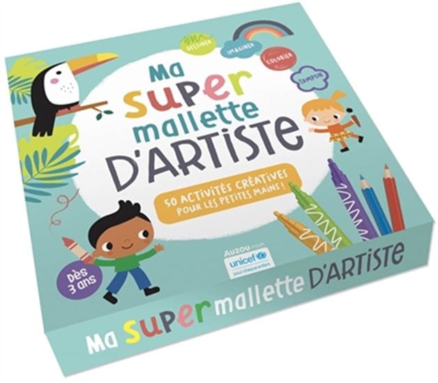 Ma super mallette d'artiste : 50 activités créatives pour les petites mains!