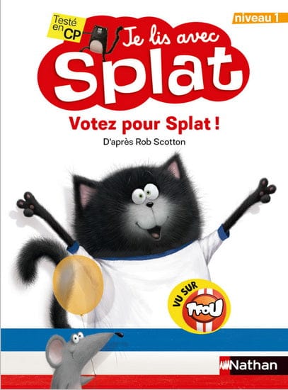 Je lis avec Splat - niveau 1 - Votez Splat