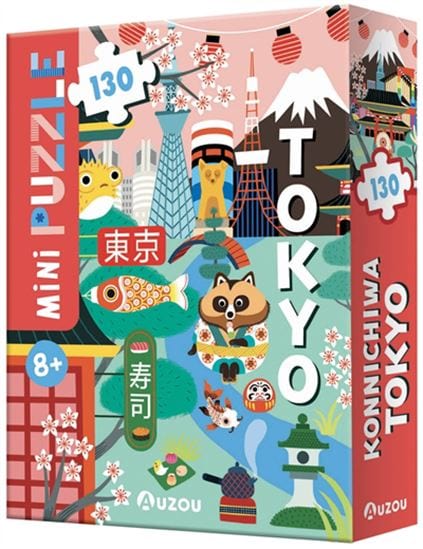 Mini puzzle 130 pièces Konnichiwa Tokyo
