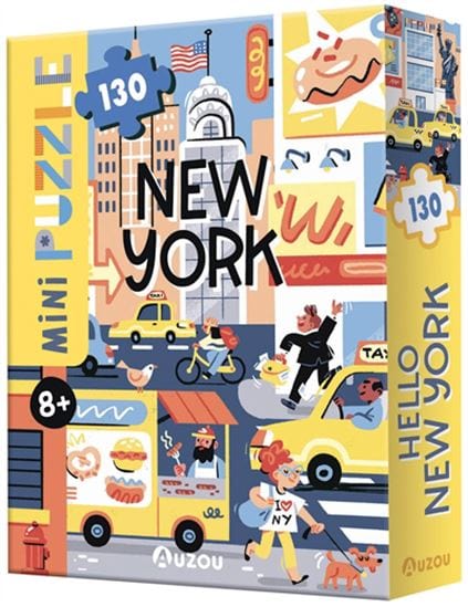 Mini puzzle 130 pièces Hello New York