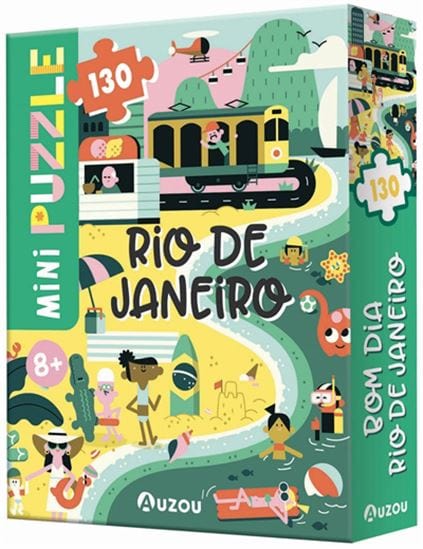 Mini puzzle 130 pièces  Bom dia Rio de Janeiro
