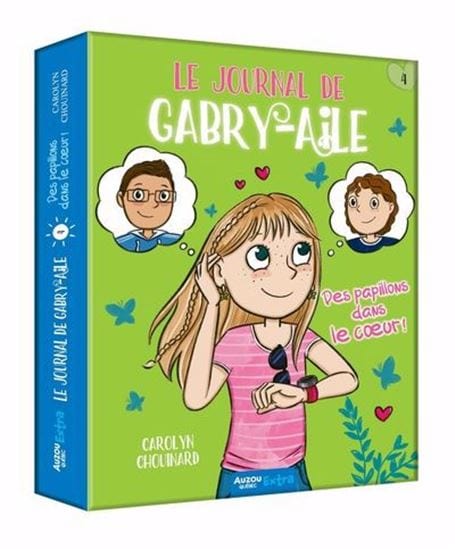 Le journal de Gabry-Aile T04 : Des papillons dans le coeur