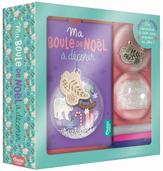 Coffret - Ma boule de Noël à décorer