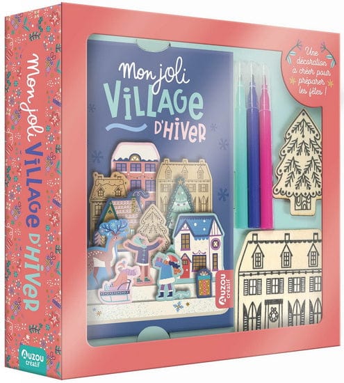 Coffret - Mon joli village d'hiver