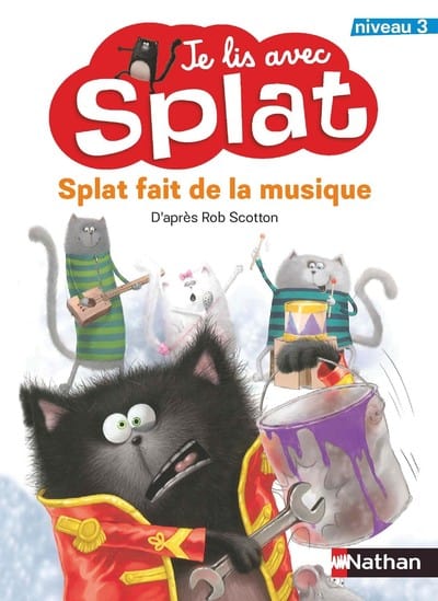 Je lis avec Splat - niveau 3 - Splat fait de la musique