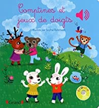 Livre sonore - Comptines et jeux de doigts