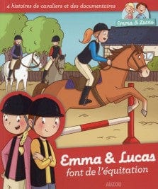 Emma & Lucas - font de l'équitation