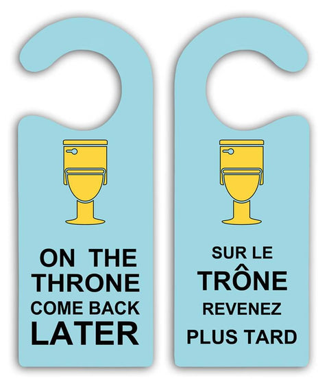 Affiche (bilingue) - Trône