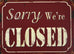 Affiche réversible Open - Closed