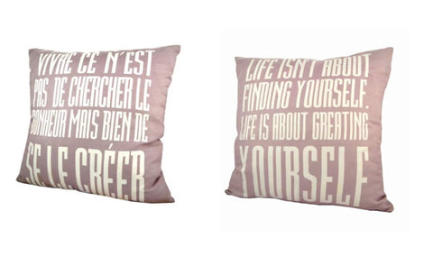 Coussin - Vivre