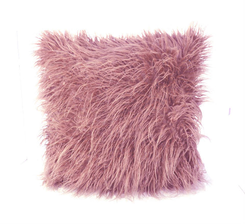Coussin - Aspect mouton rose