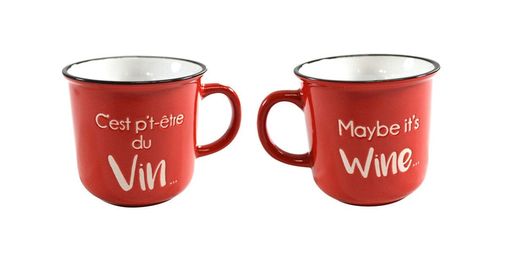 Tasse - C'est p't-être du vin...