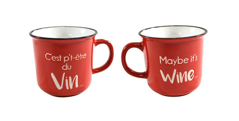 Tasse - C'est p't-être du vin...