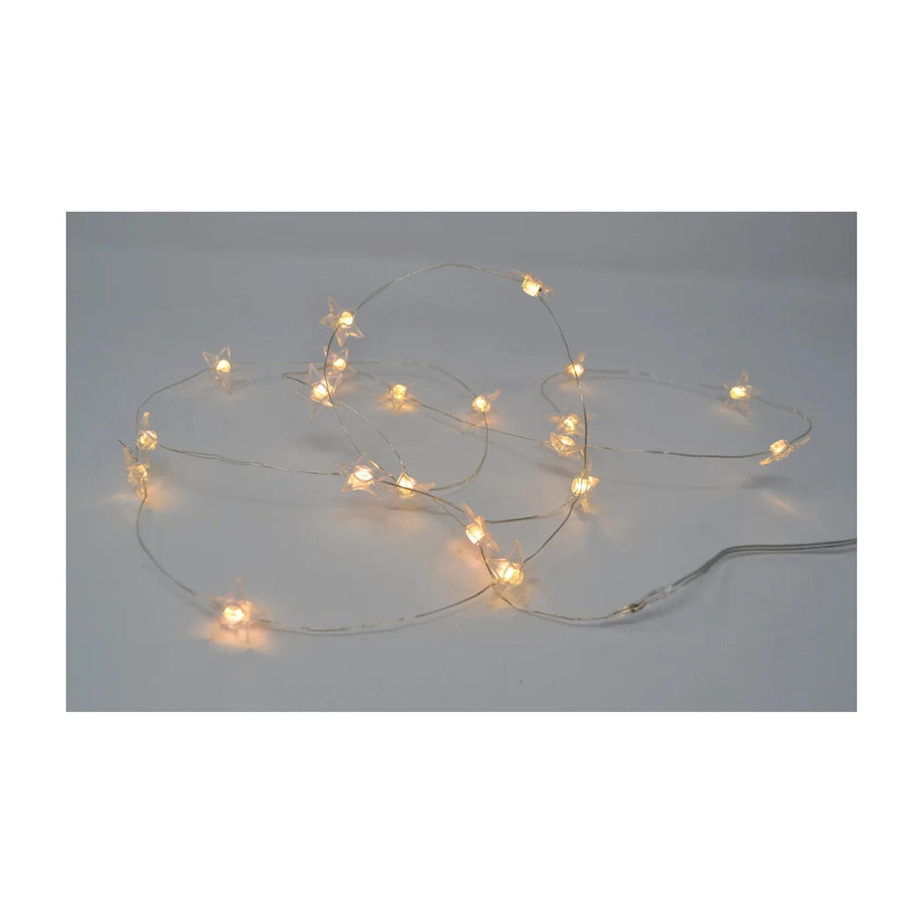 Guirlande fine en forme d'étoiles