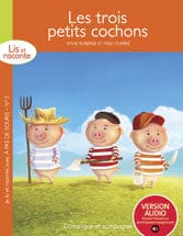 À pas de souris - Lis et raconte - Les trois petits cochons