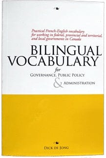 Bilingual Vocabulary for Governance Public Policy & Administration