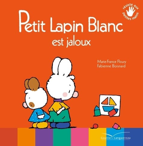 Petit lapin blanc est jaloux
