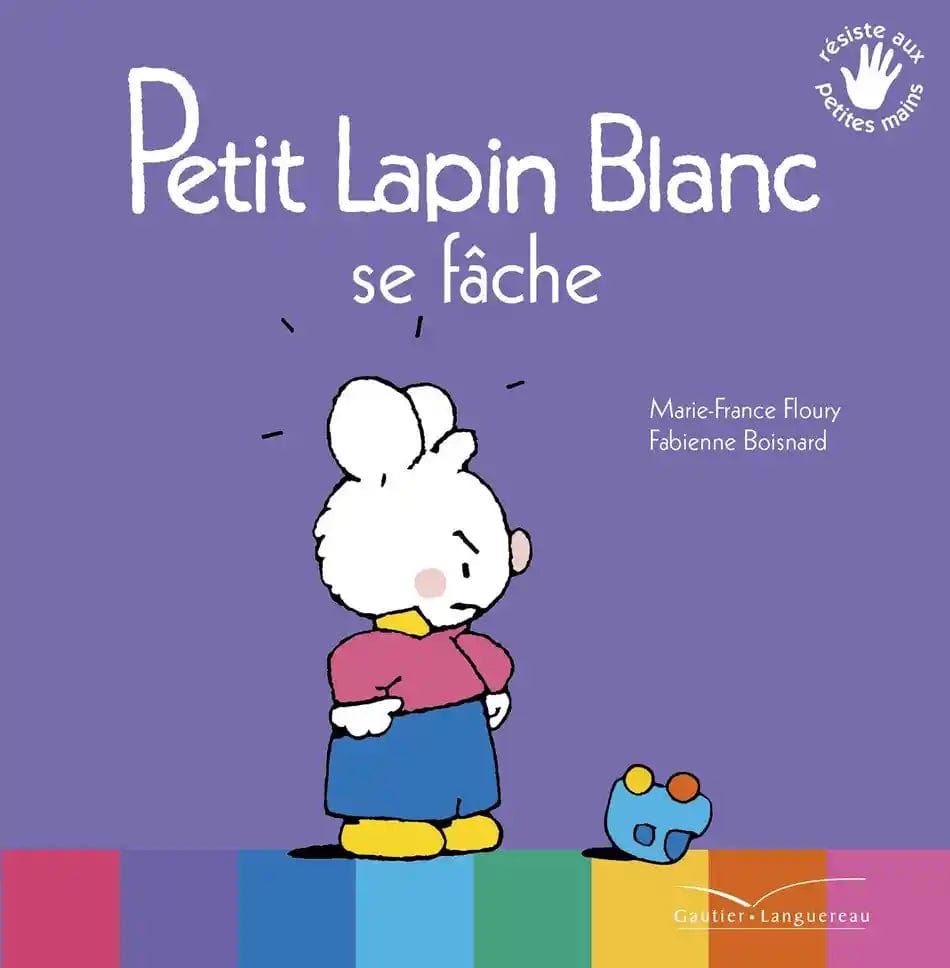 Petit lapin blanc se fâche