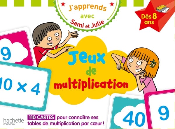 J'apprend avec Sami et Julie - Jeux de multiplication