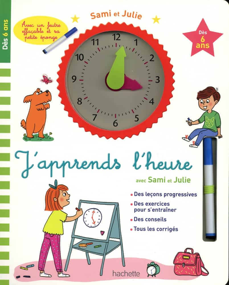 J'apprends l'heure avec Sami et Julie