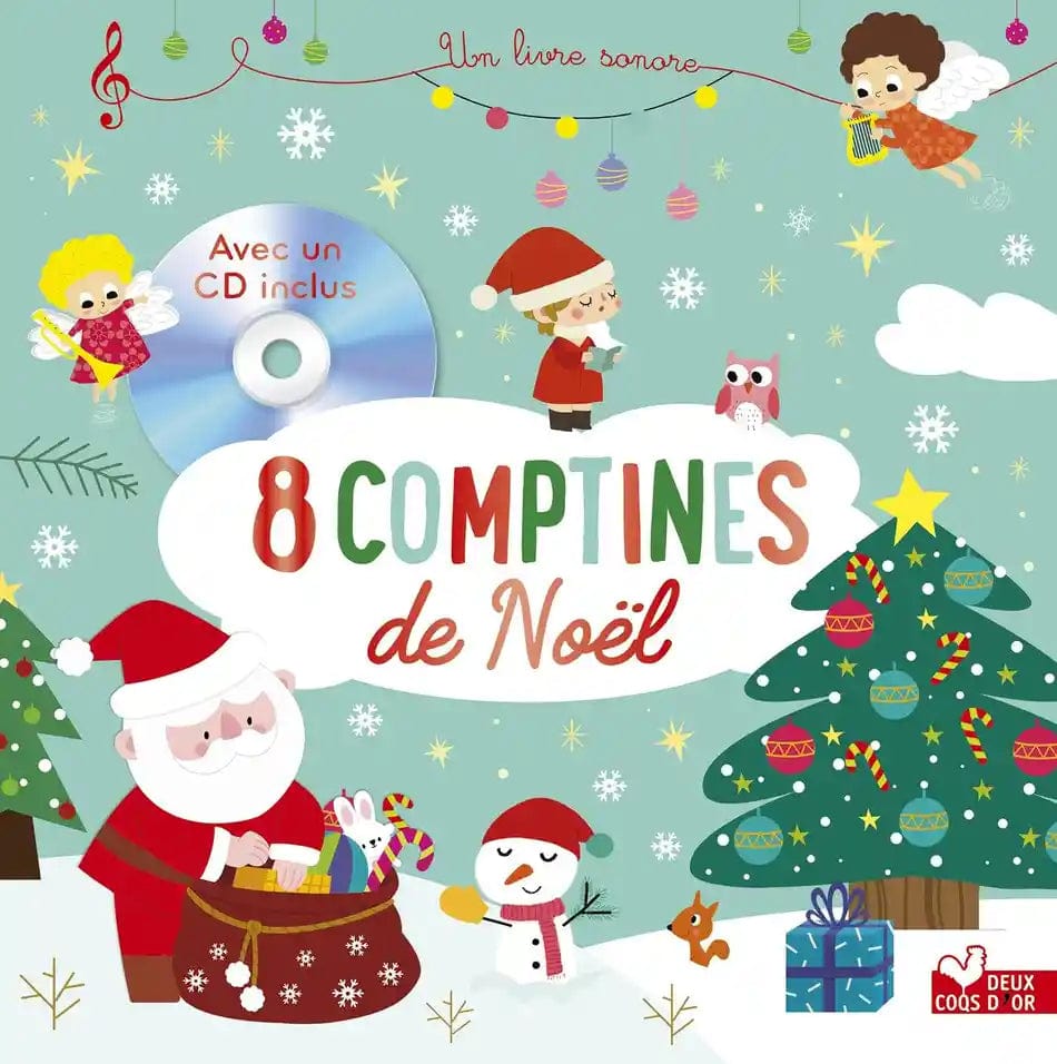 8 comptines de Noël (+CD)