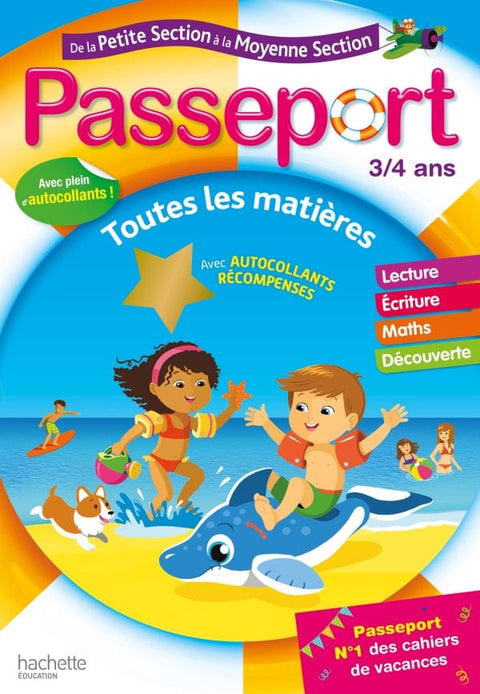 Passeport - De la petite section à la moyenne section ( 3/4 ans )