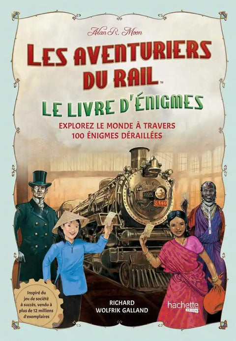 Les Aventuriers du Rail, le livre d'énigmes
