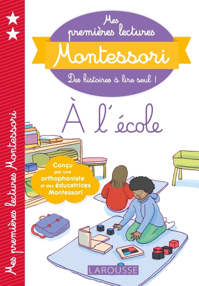Mes premières lectures Montessori - À l'école - Niveau 2