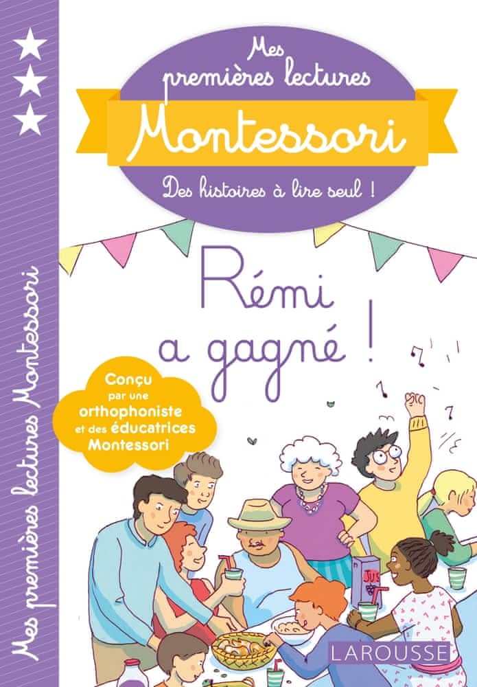Je lis avec Montessori - Rémi a gagné ! - Niveau 3