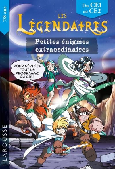 Petites énigmes extraordinaires : Les Légendaires CE1-CE2