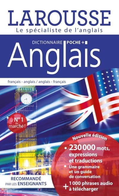Dictionnaire de Poche+ : français-anglais & anglais-français